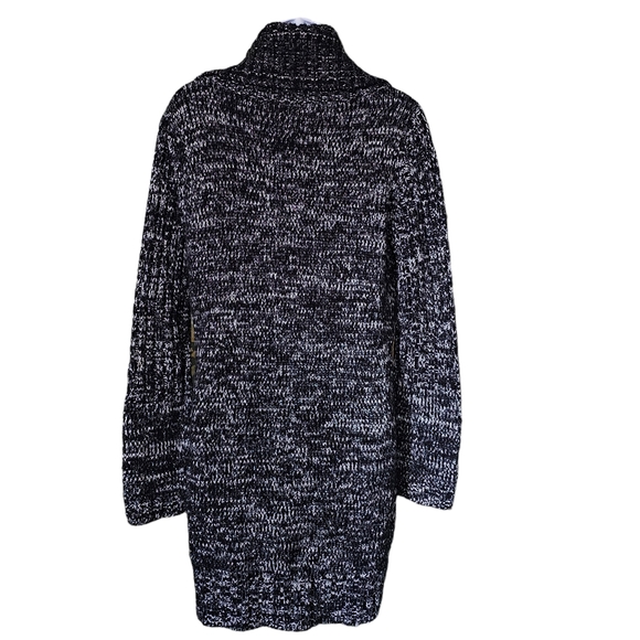 WHBM Shawl Collar Long Cardigan Sweater Size Medium - Picture 3 of 11